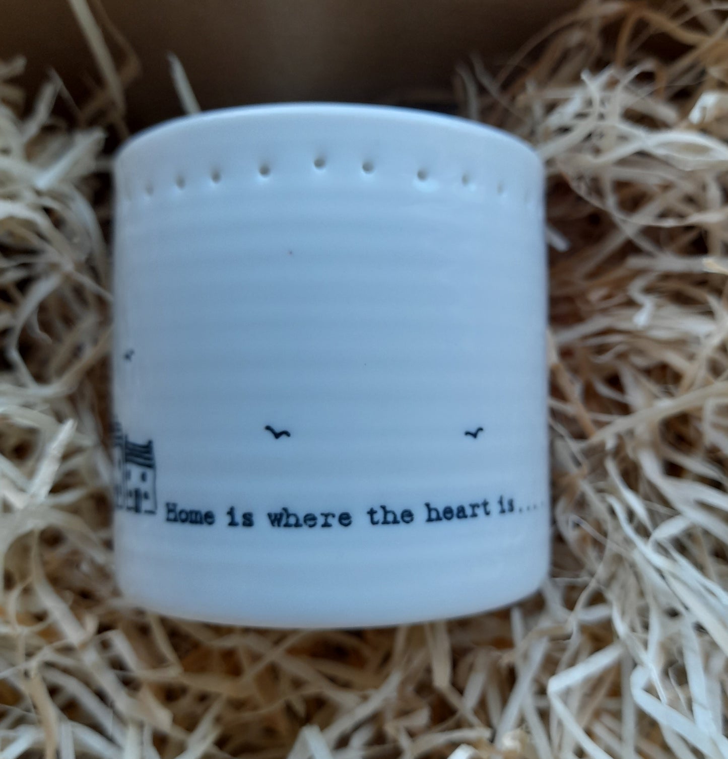 Tealight Holder - Home is where the heart is....