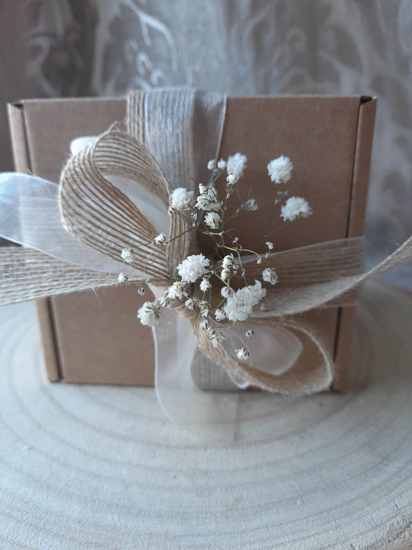 Ceramic Dotted Heart Tealight Holder Gift Set