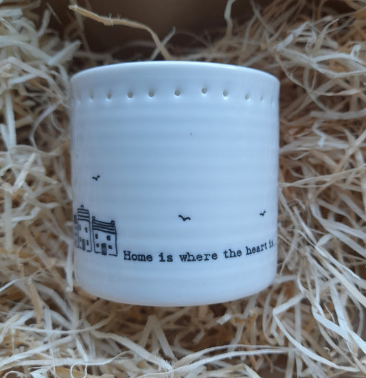 Tealight Holder - Home is where the heart is....