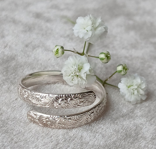 COMING SOON! Sterling Silver Lace Thumb Ring