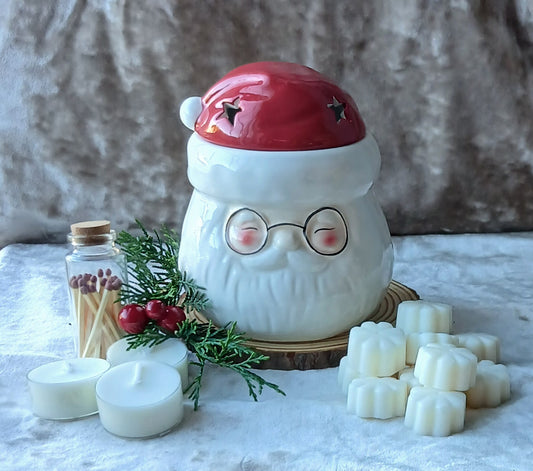 Order Now for Christmas - Christmas Santa Wax Melt Burner - Gift Boxes