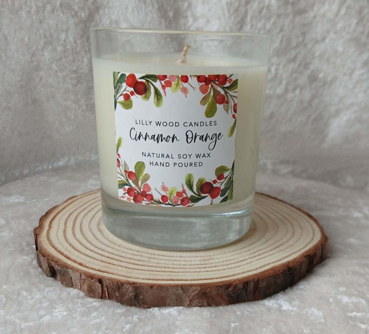 Order Now for Christmas Cinnamon Orange - Soy Wax Candle