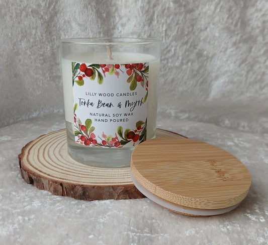 Order Now for Christmas - Tonka Bean & Myrrh - Soy Wax Candle