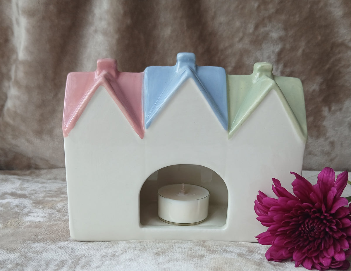 Pretty Pastel Tealight House