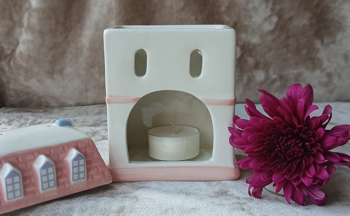 Pretty Pastel Tealight House