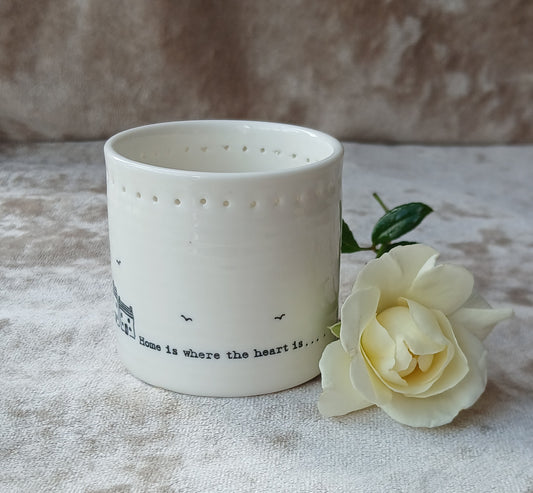 Tealight Holder - Home is where the heart is....