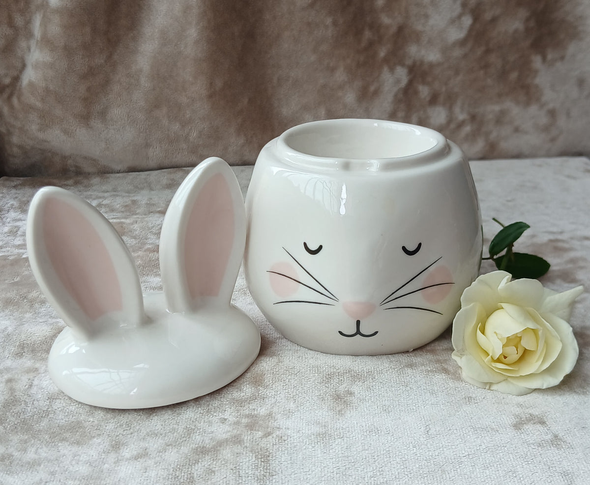 Cute Bunny Face Wax Melt Burner