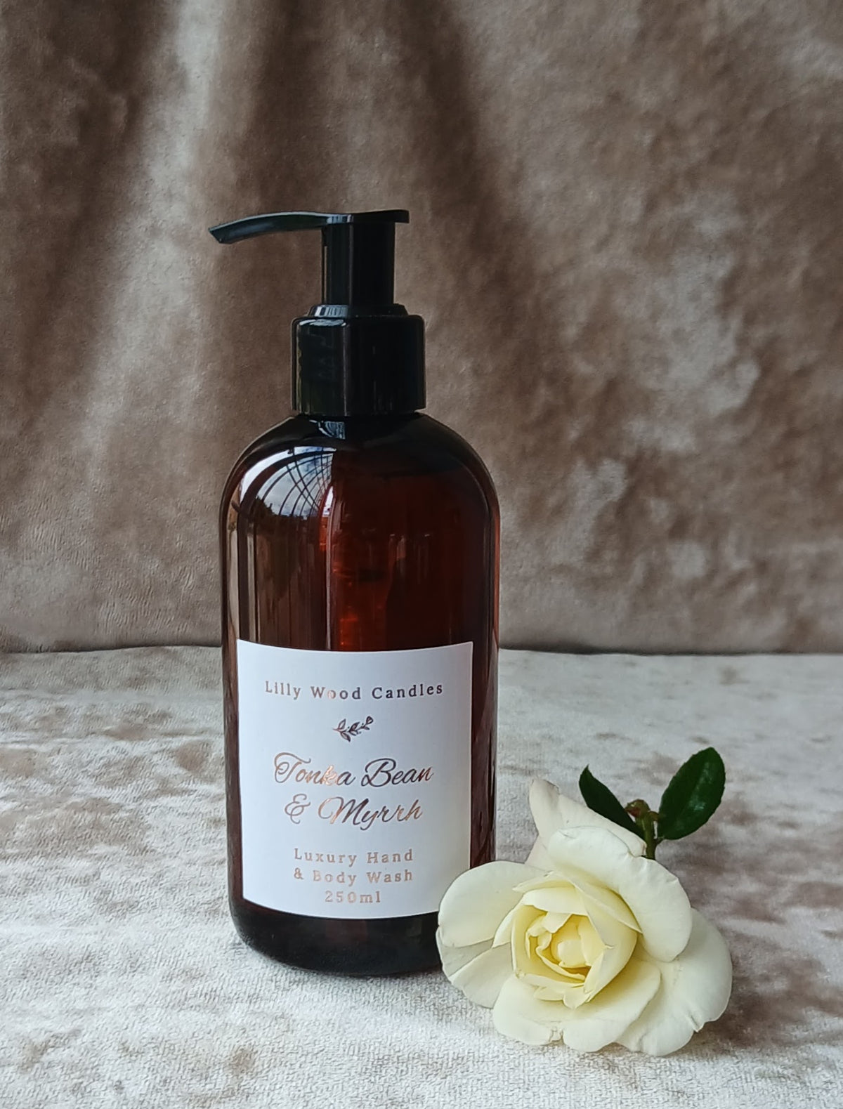 Tonka Bean & Myrrh Luxury Hand & Body Lotion And Hand & Body Wash - Gift Set