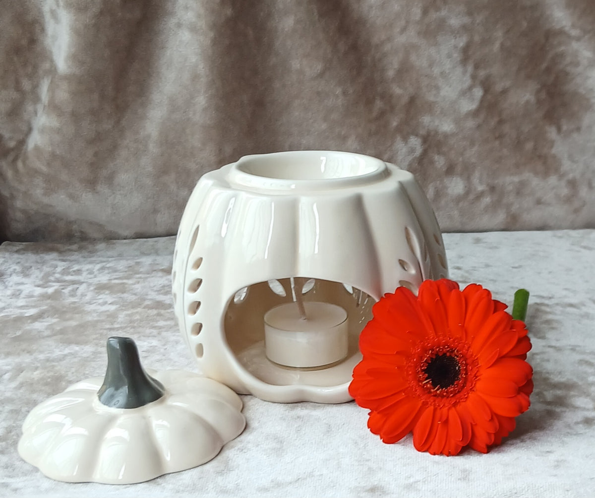 Cream Pumpkin Wax Melt Burner