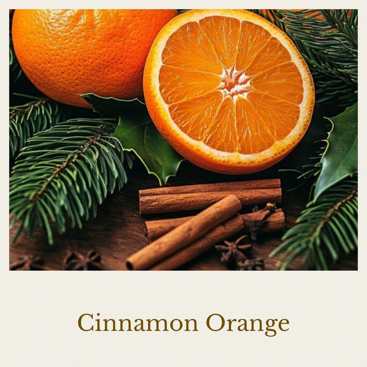Order Now for Christmas Cinnamon Orange - Soy Wax Candle