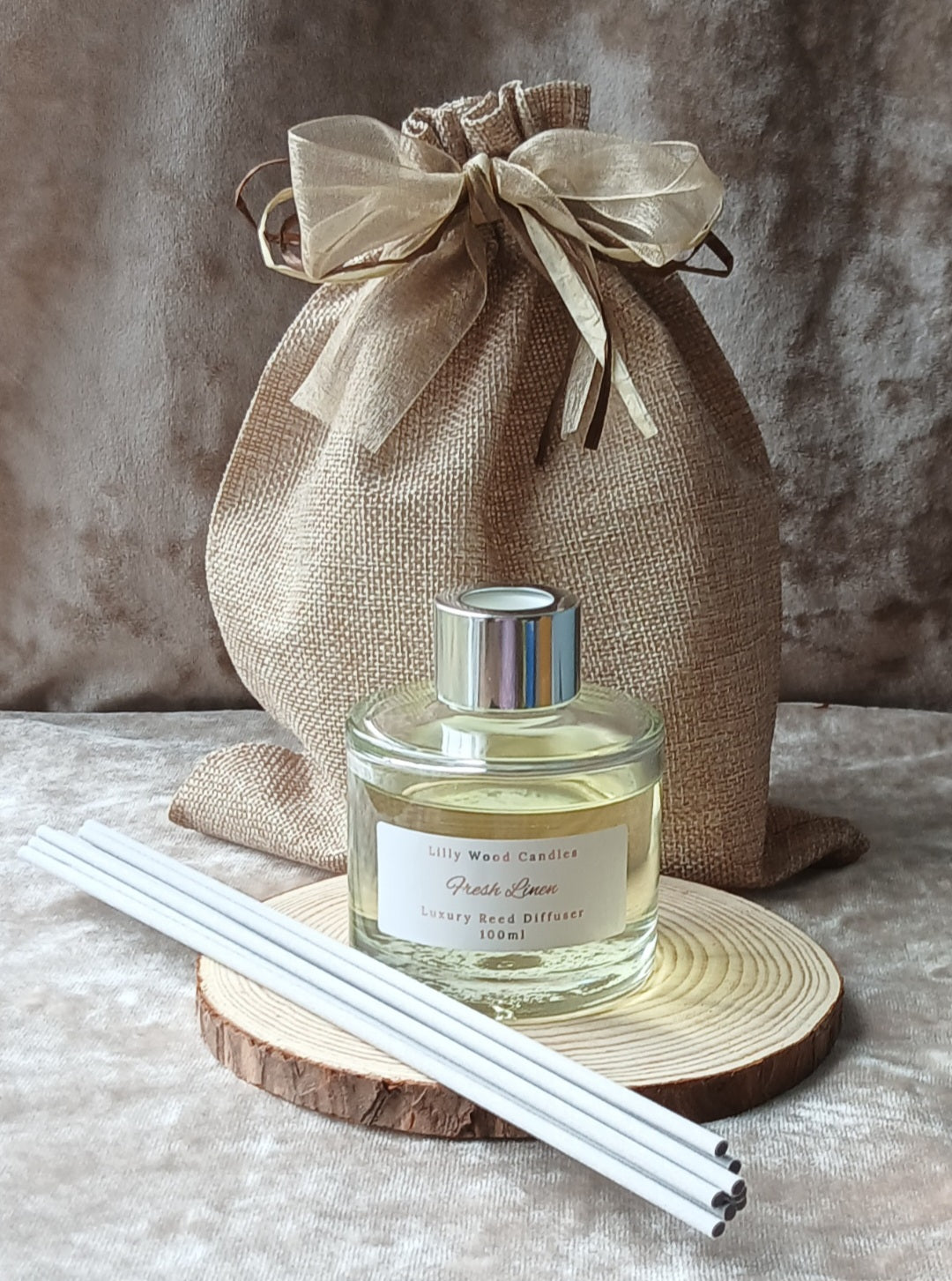 Fresh Linen - Traditional Reed Diffuser