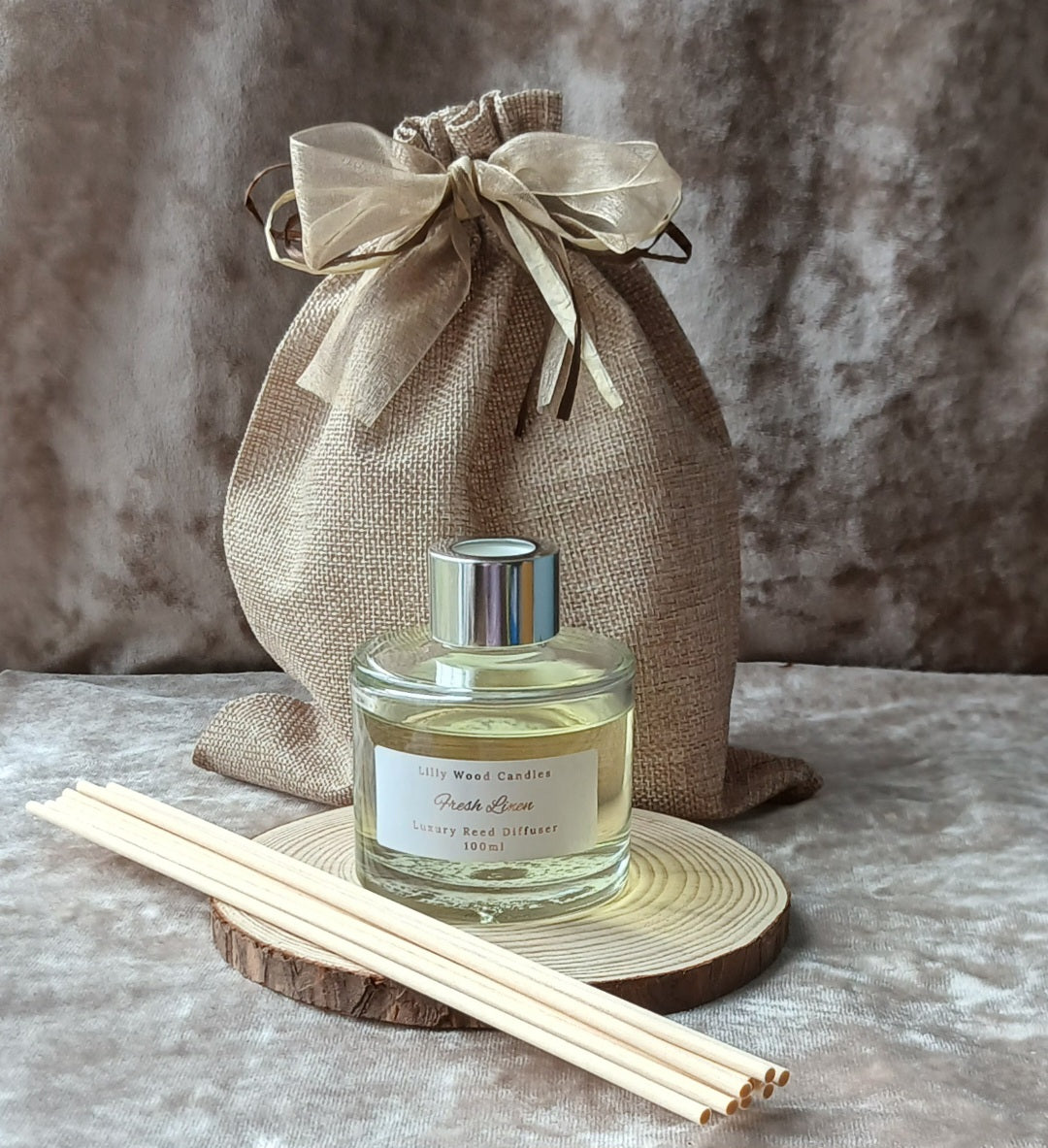 Fresh Linen - Traditional Reed Diffuser