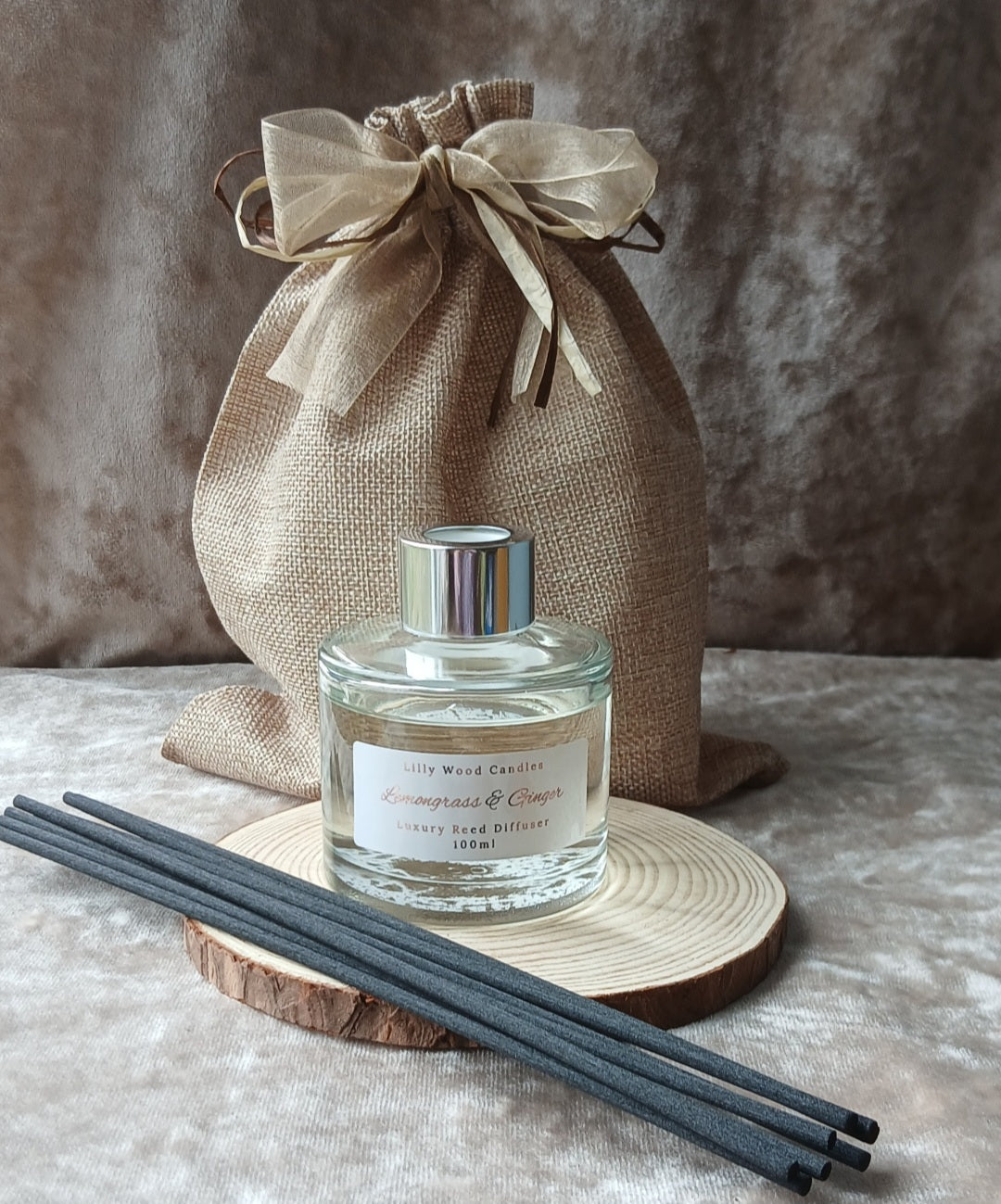 Lemongrass & Ginger - Traditional Reed Diffuser