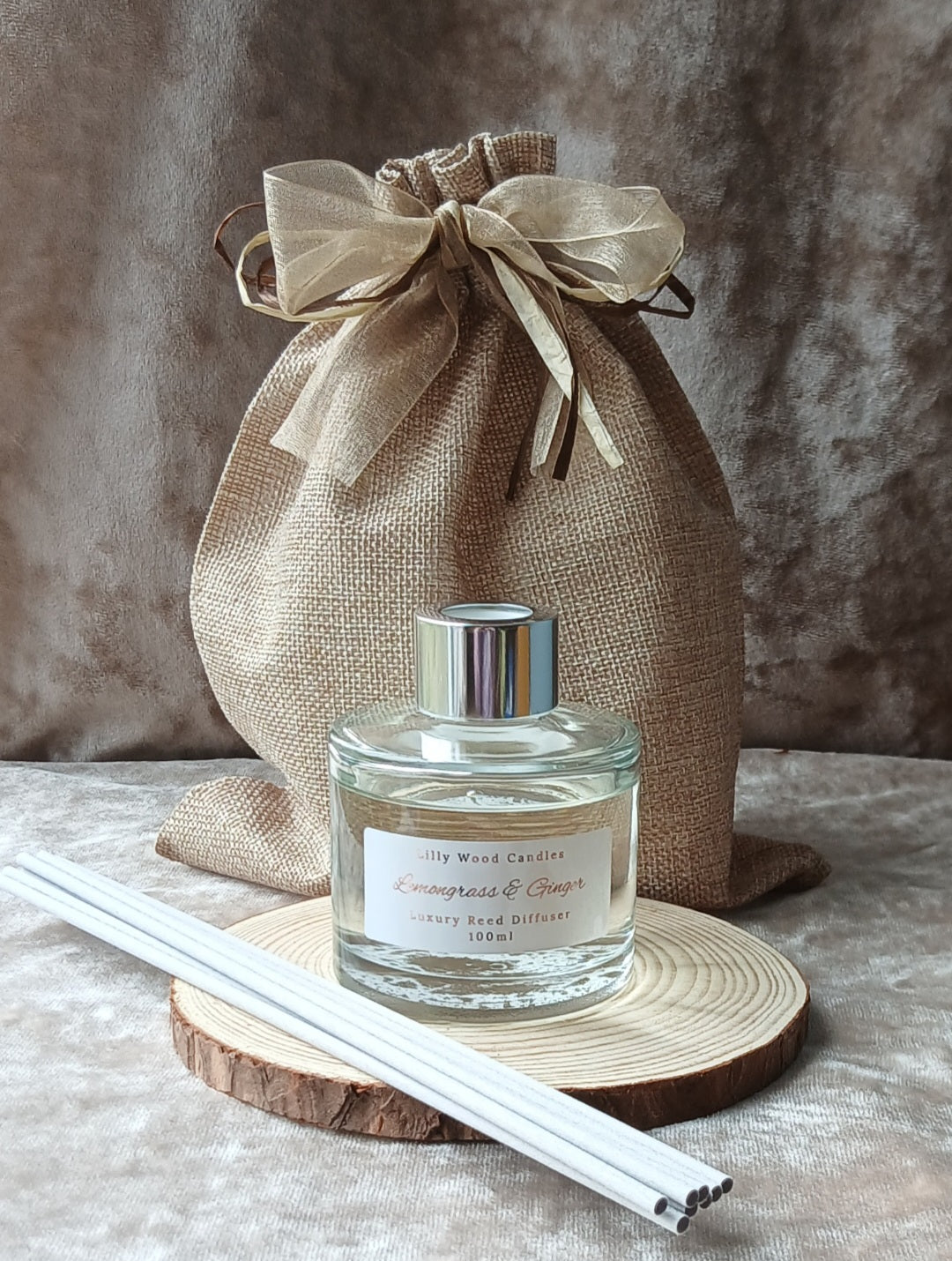 Lemongrass & Ginger - Traditional Reed Diffuser