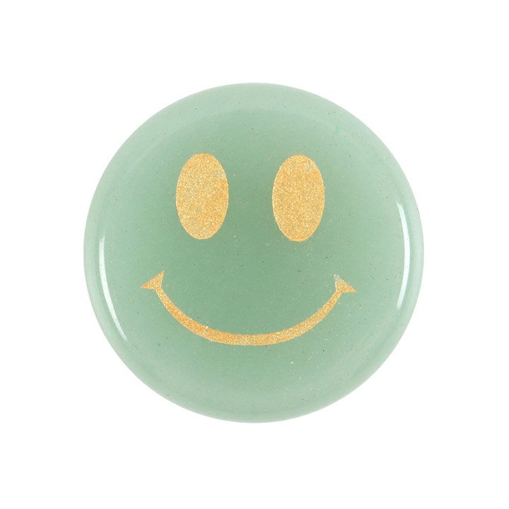 Stay Positive Aventurine Happy Face Crystal