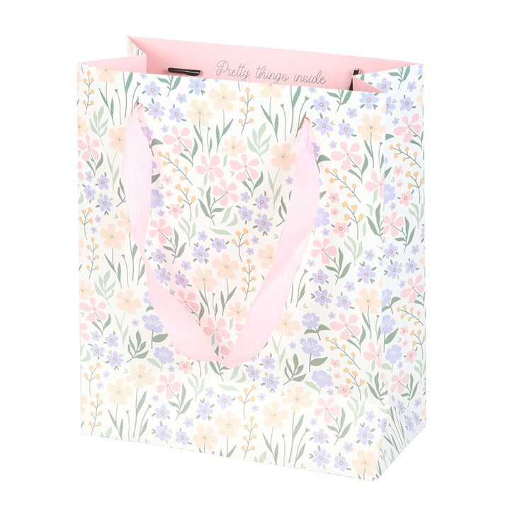 23cm Medium Ditsy Floral Gift Bag