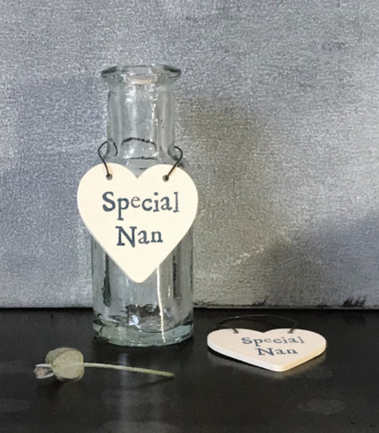 Free Delivery! Little Heart Tag - Special Nan