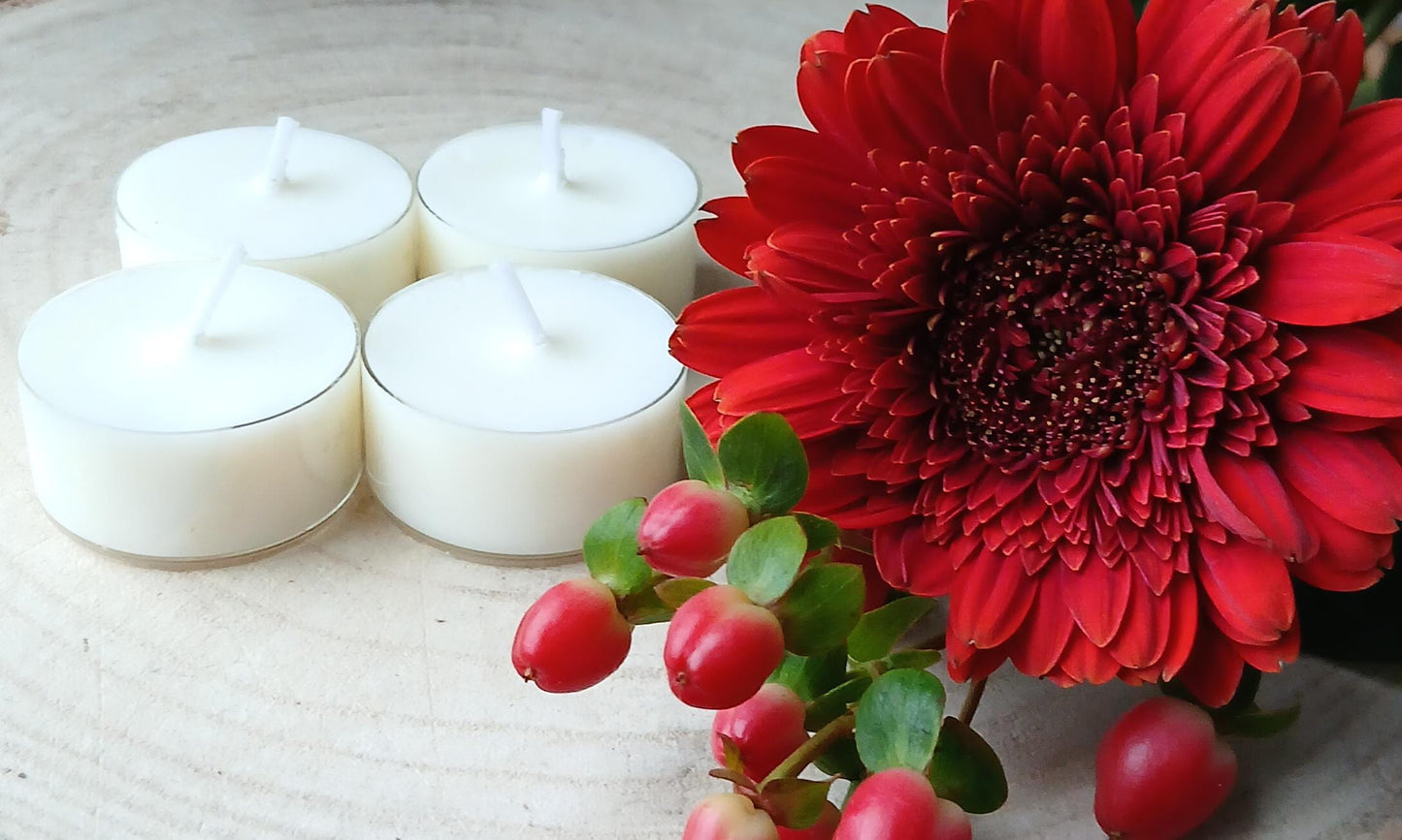 Ceramic Dotted Heart Tealight Holder Gift Set
