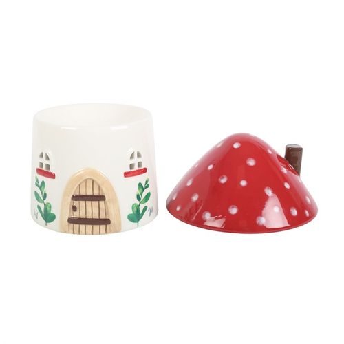 Mushroom House Oil Burner and Wax Warmer